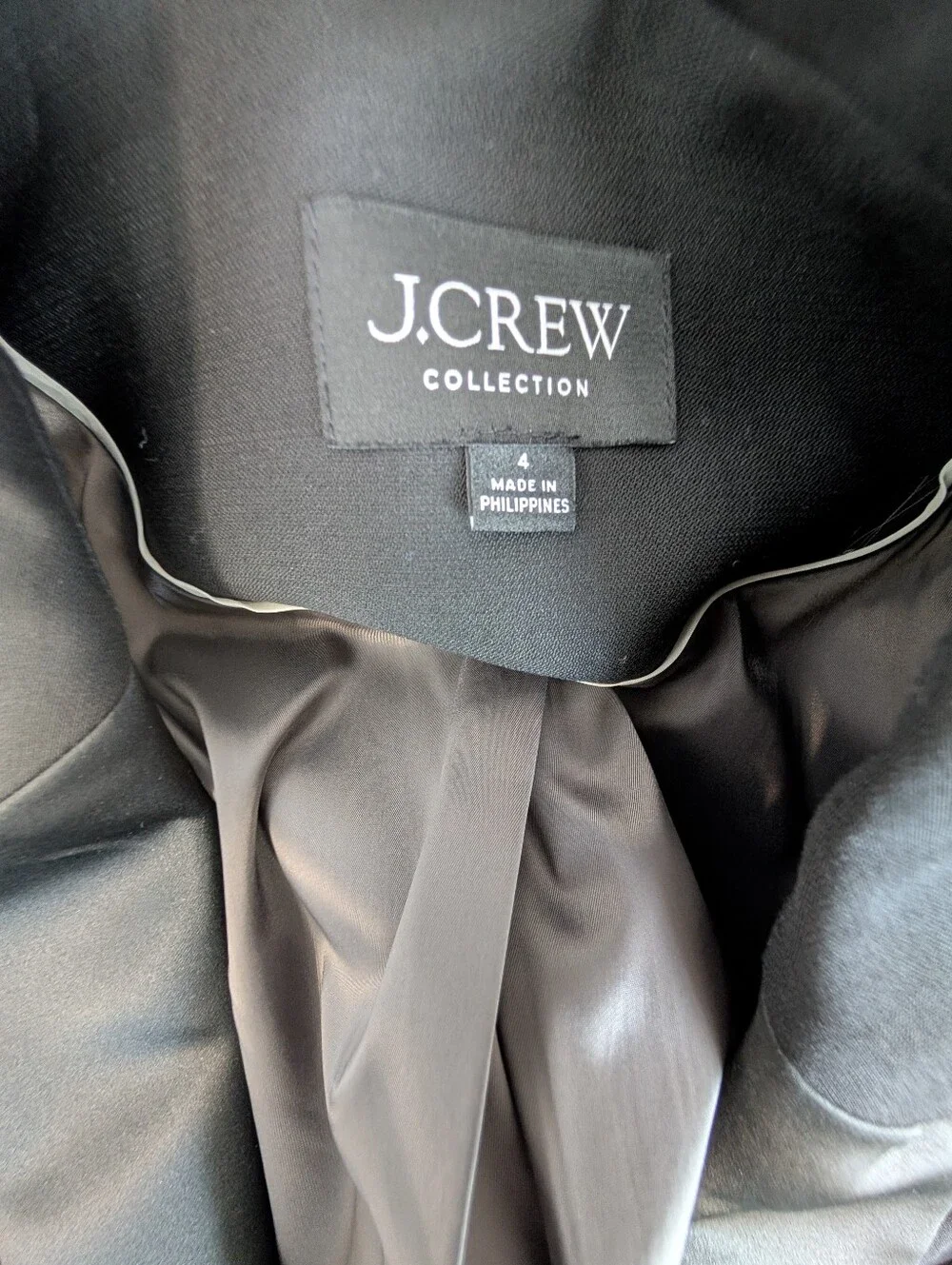J. Crew Collection Shrunken-fit blazer in Italian tuxedo wool
